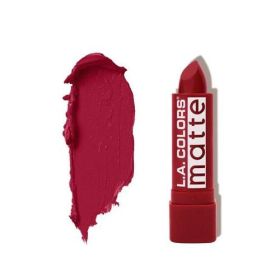 L.A. COLORS Matte Lip Color (Color: Relentless Red)
