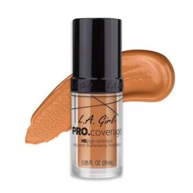L.A. Girl Pro Coverage Illuminating Foundation (Color: SOFT HONEY)